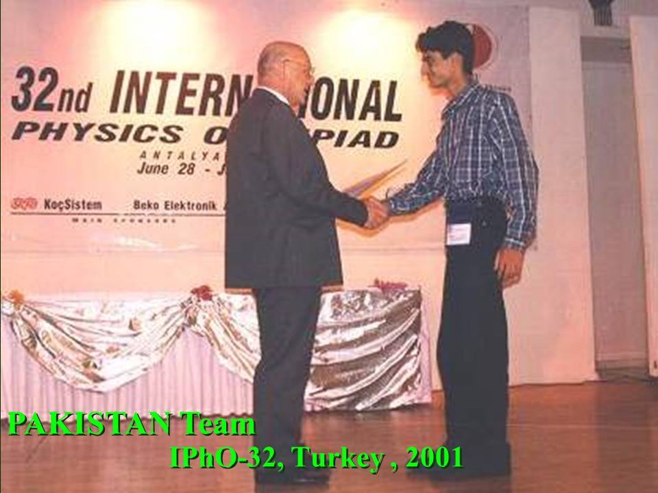 Pakistan IPHO-32 Team in Turkey